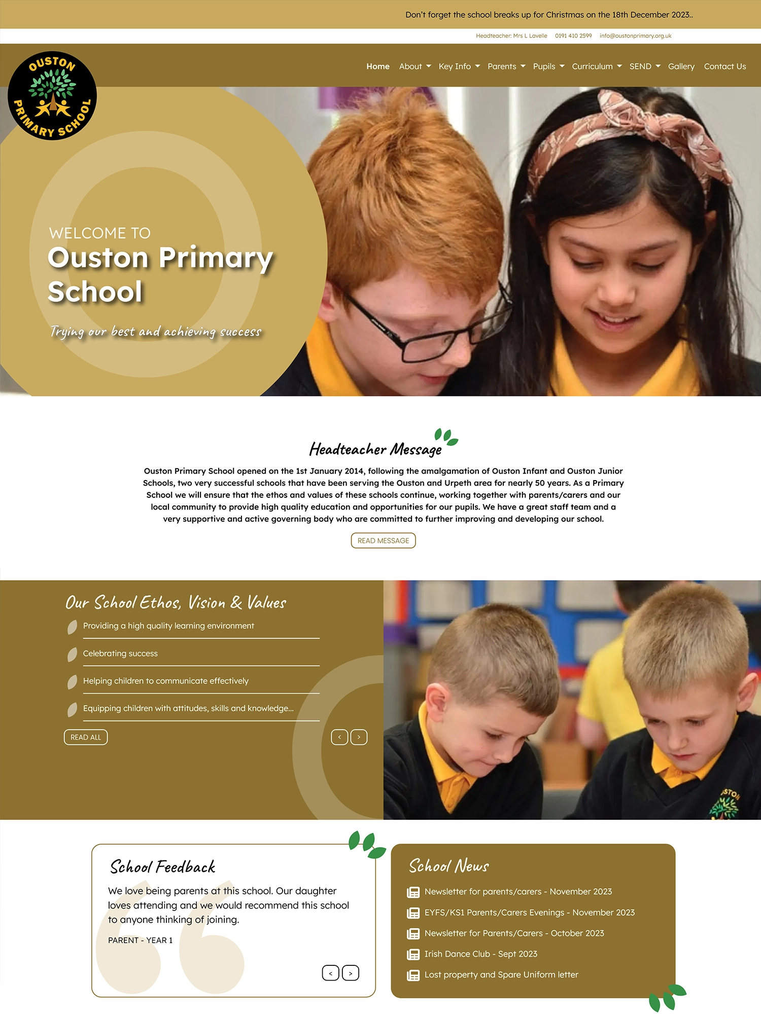 Ouston Primary School